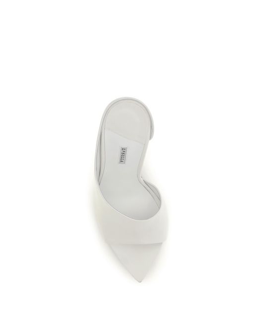 Le Silla White Futura Sandals Calf Leather Bos Taurus