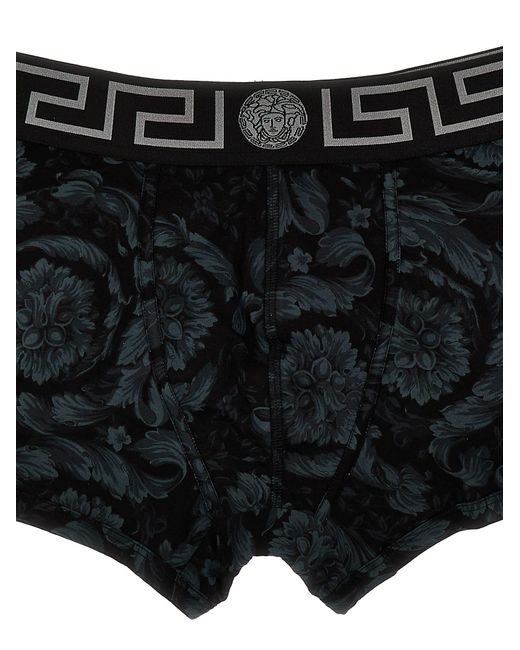 Versace Black Barocco Underwear, Body for men