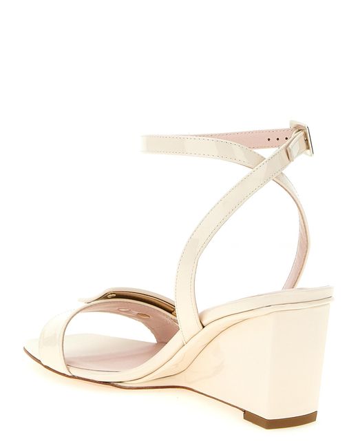 Roger Vivier Natural Solid Wedges