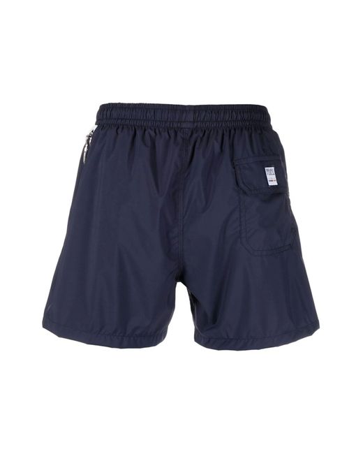 Fedeli Blue Swim Shorts for men