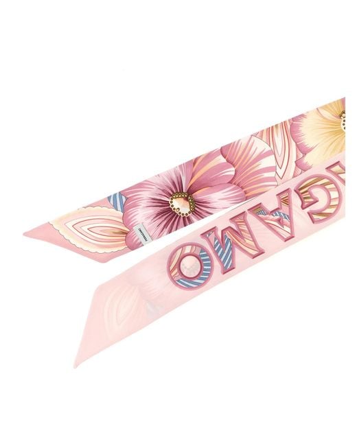 Ferragamo Pink Bandeau 'Brezza'