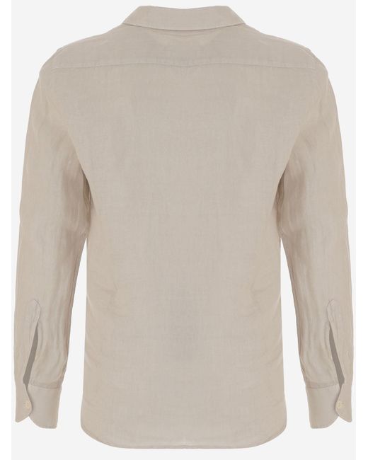 Mc2 Saint Barth Natural Linen Shirt for men