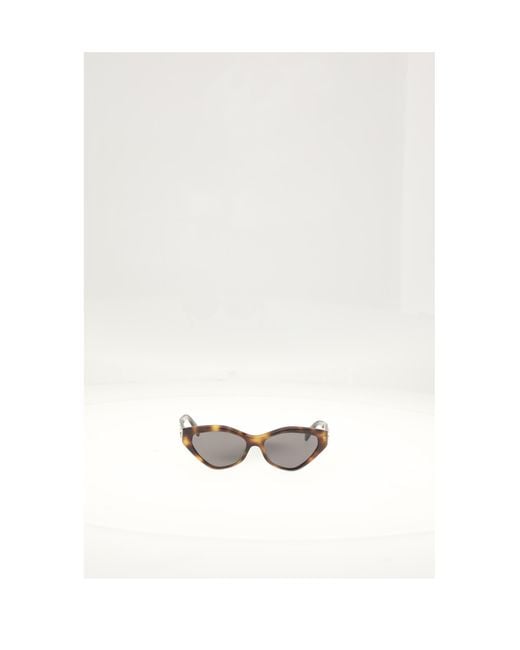 Céline White Sunglasses Triomphe 17 Acetate