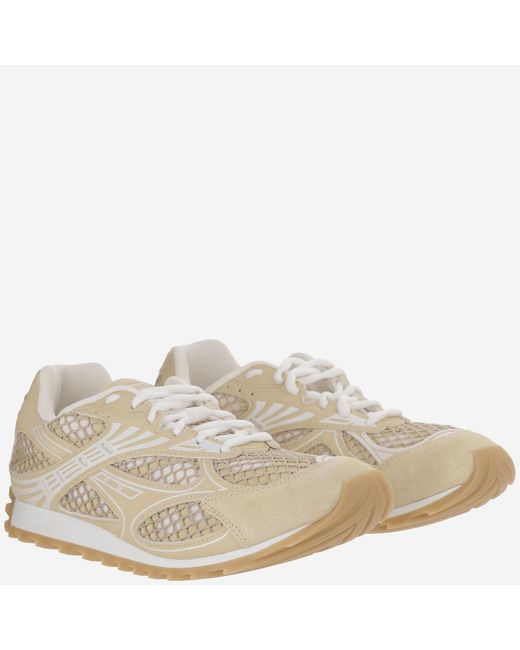 Bottega Veneta Natural Orbit Sneakers Leather Trainers