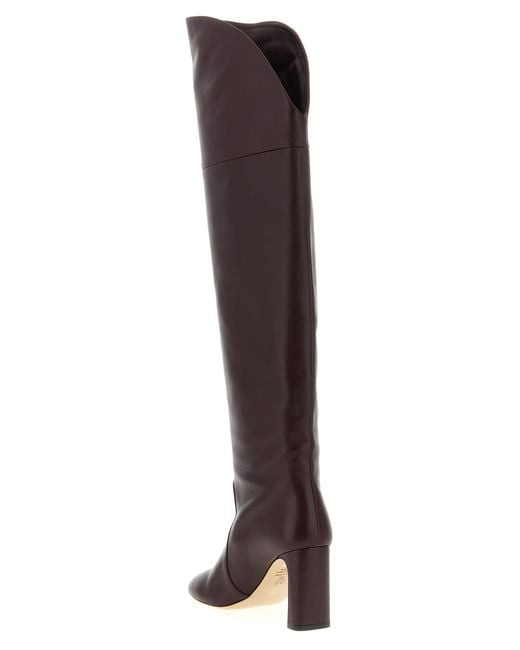 Stuart Weitzman Brown 'Babette Over-The-Knee Tubo' Boots
