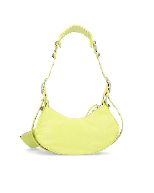 Balenciaga Yellow Le Cagole Xs Bag