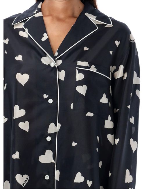 Marni Blue Pijama Shirt