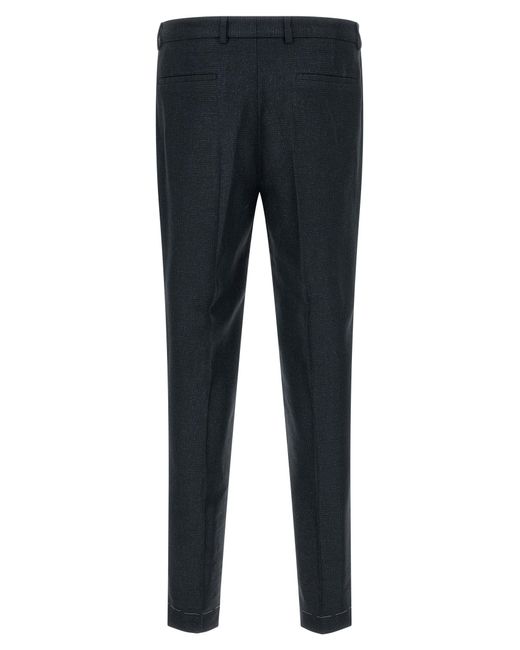 Brunello Cucinelli Black Silk Two-Piece Suit for men