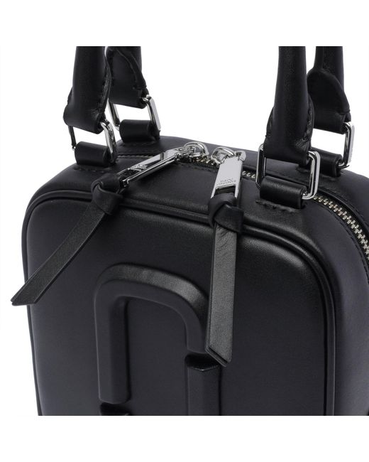 Marc Jacobs Cube Leather TopHandle Bag in Black Lyst