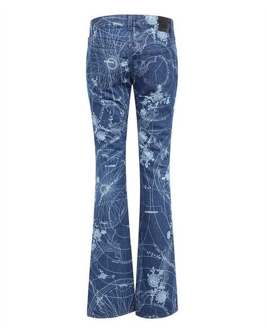 Off-White c/o Virgil Abloh Blue 5-Pocket Jeans