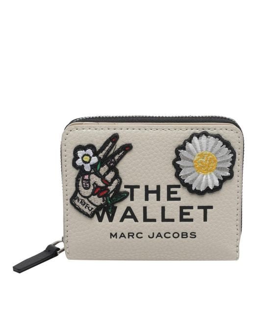 Marc Jacobs Metallic Wallets Calf Leather