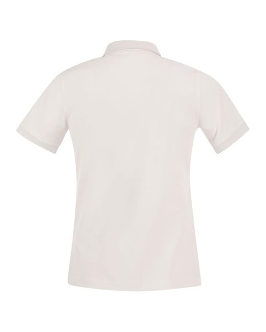 Fay White Polo Shirt for men