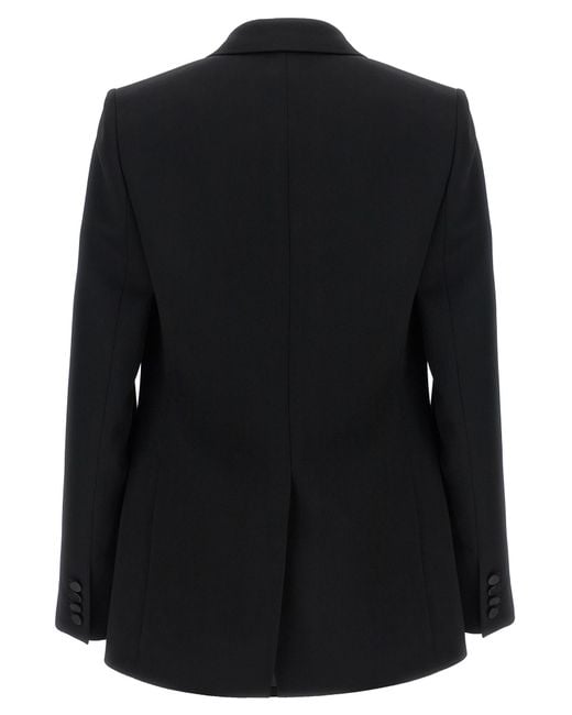 Saint Laurent Black Wool Blazer Clothing for men