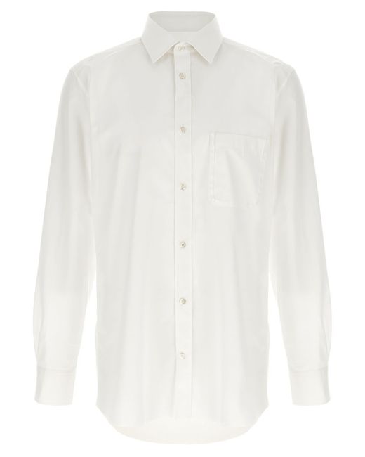 Maison Margiela White Pocket Shirt for men