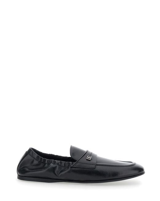Dolce & Gabbana White Loafers Ariosto for men