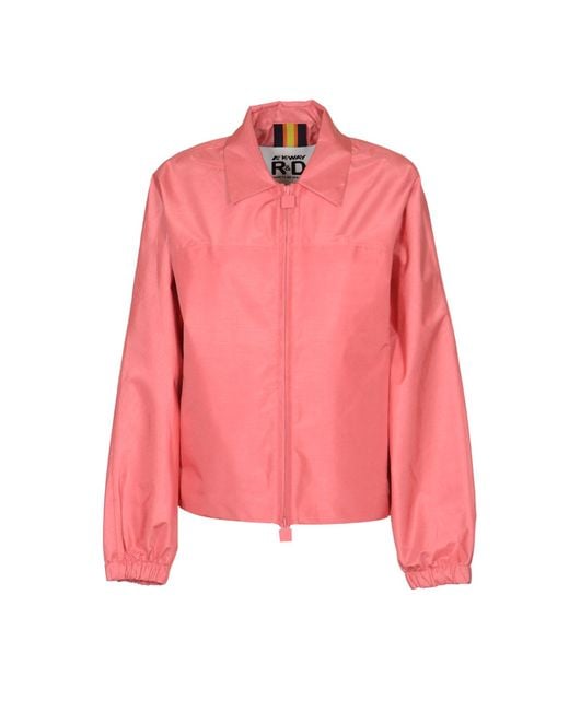 K-Way Pink Soisir Coat