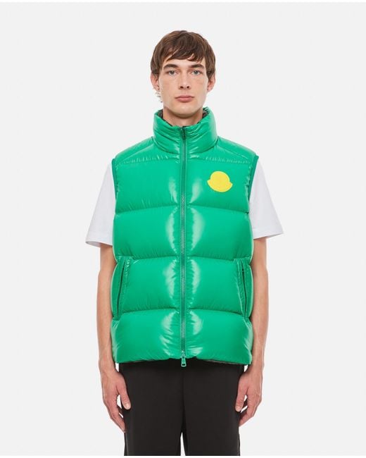 Moncler Genius Green Down-filled Sumido Vest for men