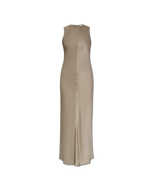 AMI Natural Sleeveless Dress