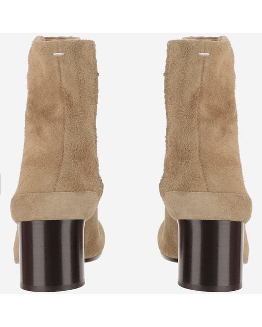 Maison Margiela Brown Suede Boots