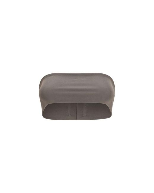 Rick Owens Gray Viscose Sleeveles T