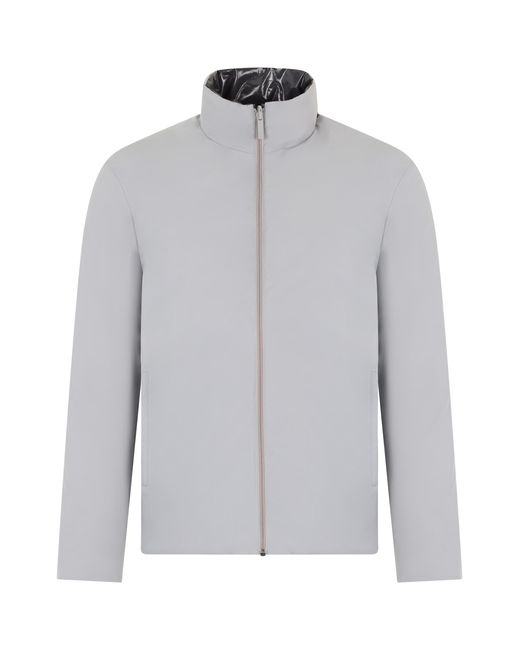 Thom Browne Gray Puffer Jacket Reversible Quilted Polyester Padded & Down for men