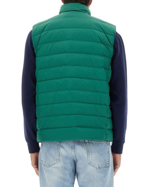 Polo Ralph Lauren Green Recycled Polyester Vest (Recycled) Waistcoats & Gilets for men