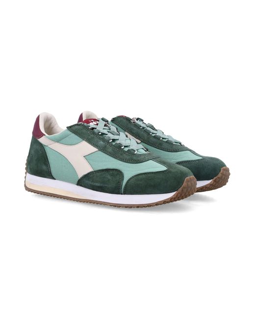 Diadora Green Equipe Canvas Sw Evo for men