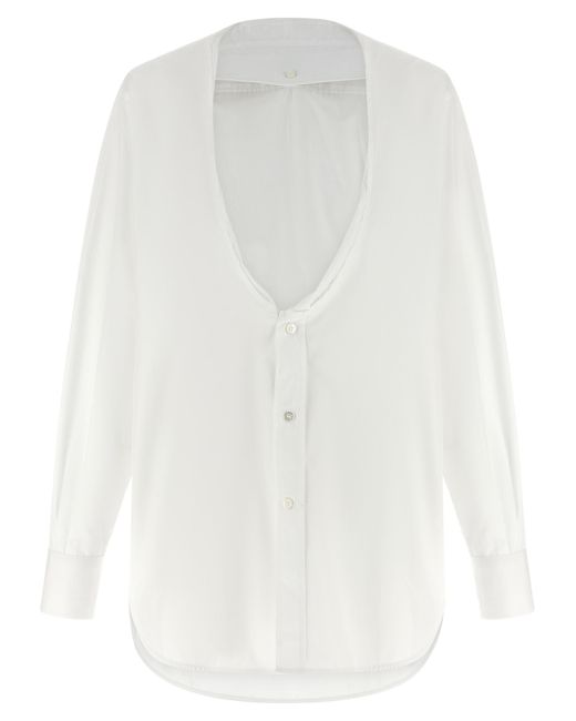 Maison Margiela White Poplin Shirt