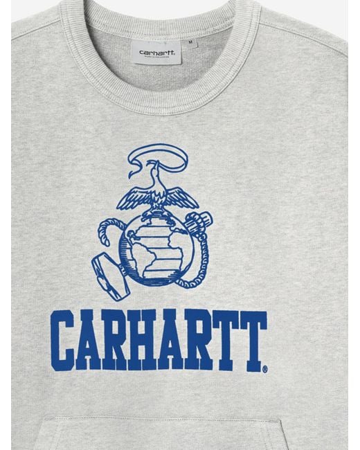 Carhartt Blue Sweatshirt Cotton (420 G/M²) Sweatshirts for men