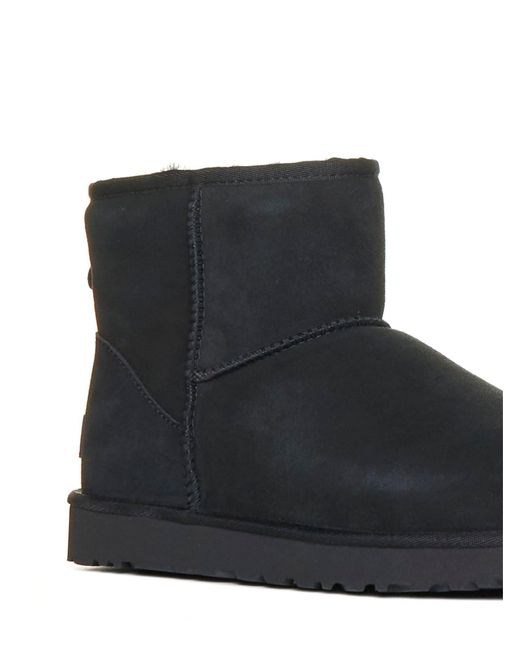 Ugg Black W Classic Mini Ii Snow Boots 1016222
