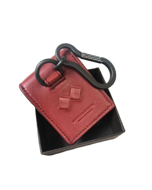 Bottega Veneta Red Airpods Case Accessory for men
