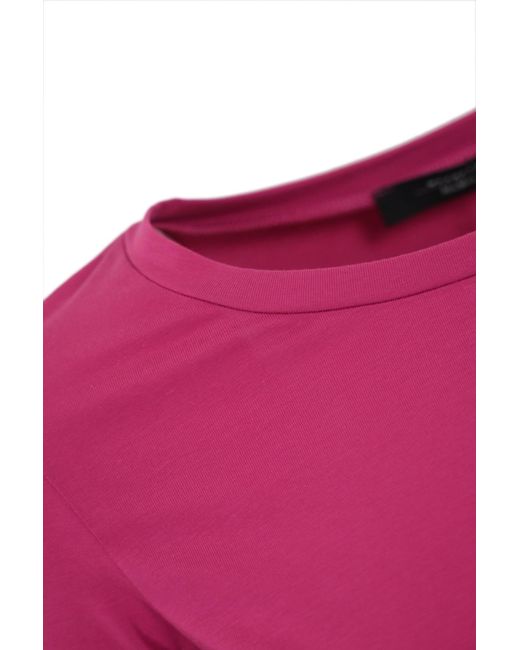 Weekend by Maxmara Pink Multia Cotton T-Shirt