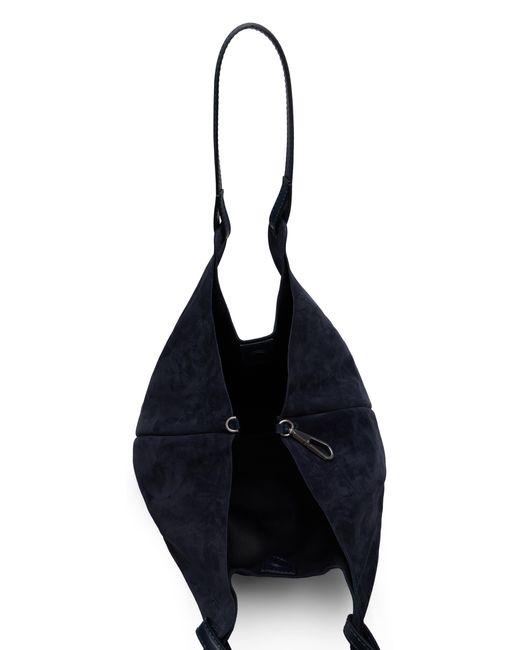 Gianni Chiarini Blue Shoulder Bag Calfskin Tote