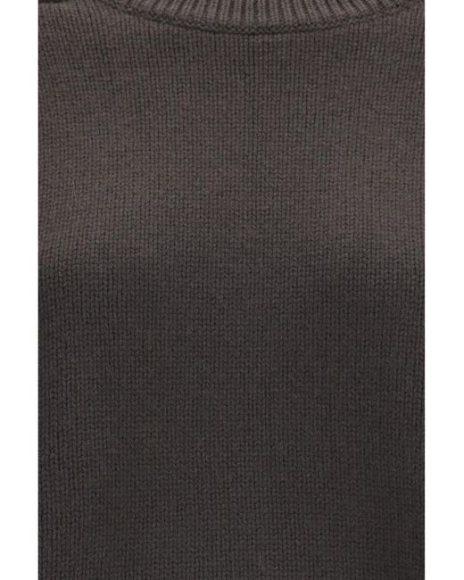 Lisa Yang Black Karine Sweater Kashmir/Capra Hircus
