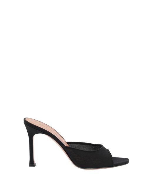 AMINA MUADDI Black Alexa Slipper Sandals