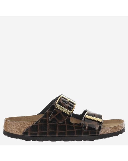 Birkenstock Brown Leather Sandals Arizona