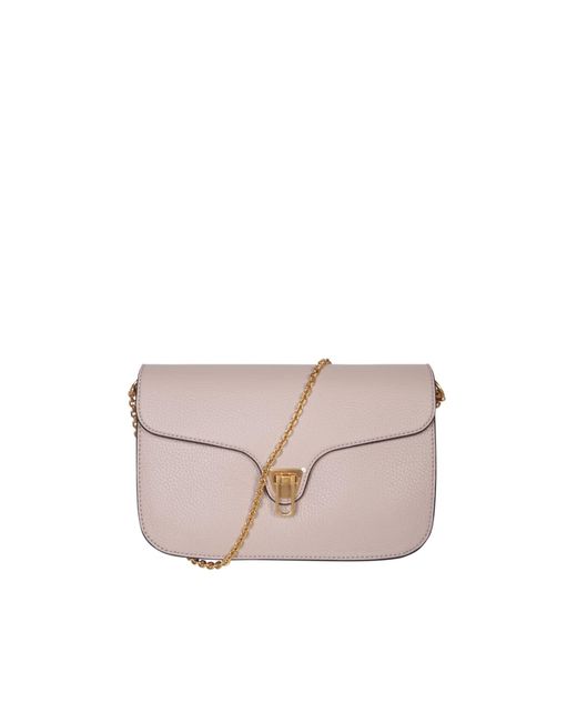 Coccinelle Pink Beat Soft Shoulder Bag