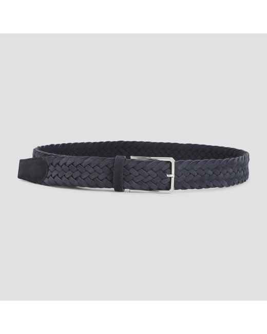 Canali Black Belts Blue for men