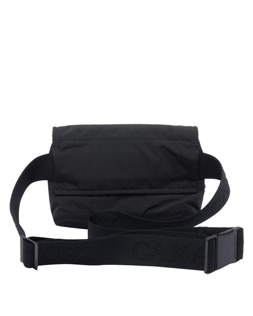 Canada Goose Black Logo Mini Waist Bag