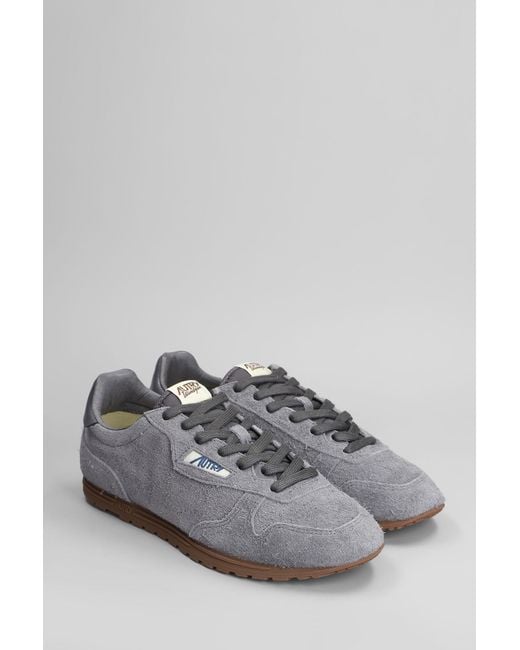 Autry Gray Windspin Sneakers for men