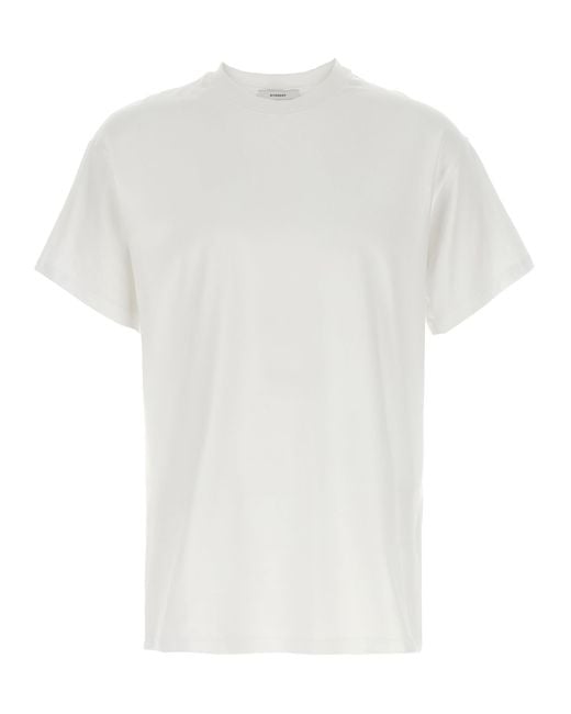 Givenchy White Logo Print T-Shirt for men
