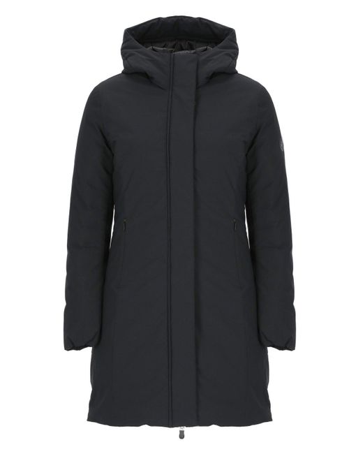 Save The Duck Black Hooded Padded Coat