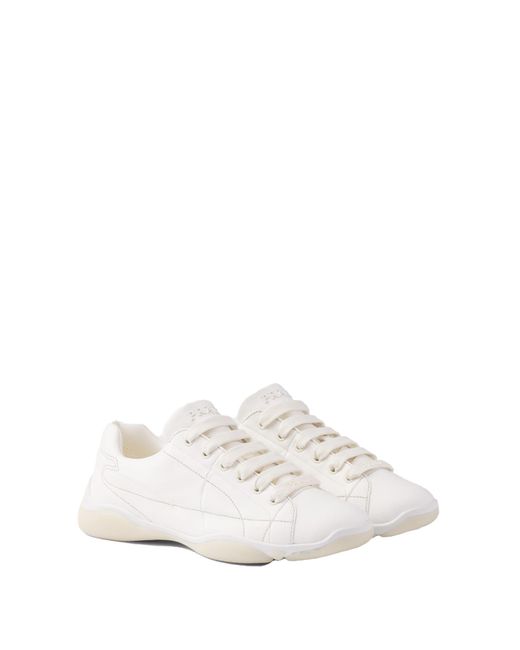 Prada Sneakers Ivory in White | Lyst