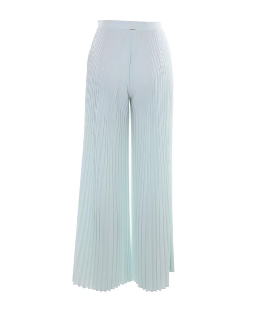 Twinset Blue Trousers Polyester
