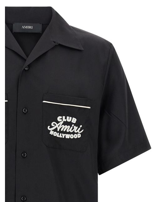 Amiri Black 'Club Shirt for men