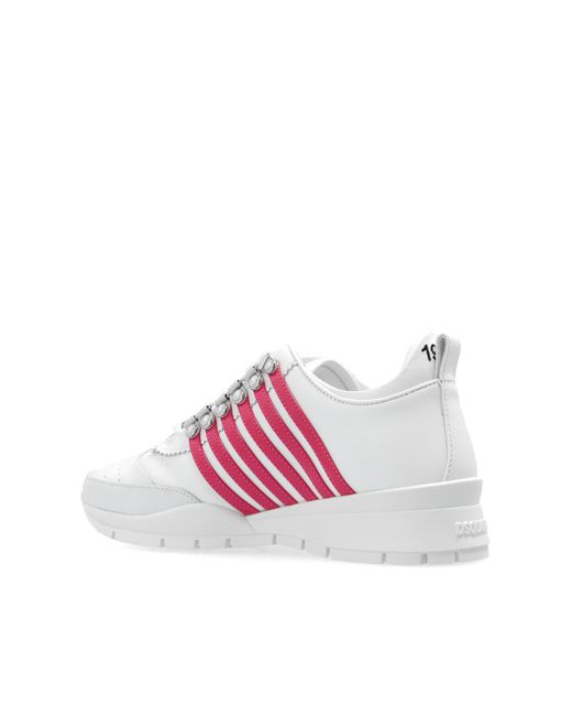 DSquared² Pink Legendary Sneakers