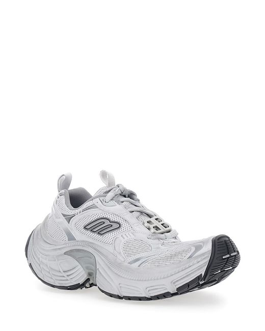 Balenciaga White Sneakers Leather Polyurethane Trainers for men