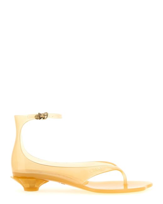 Chloé Natural Jelly' Sandals