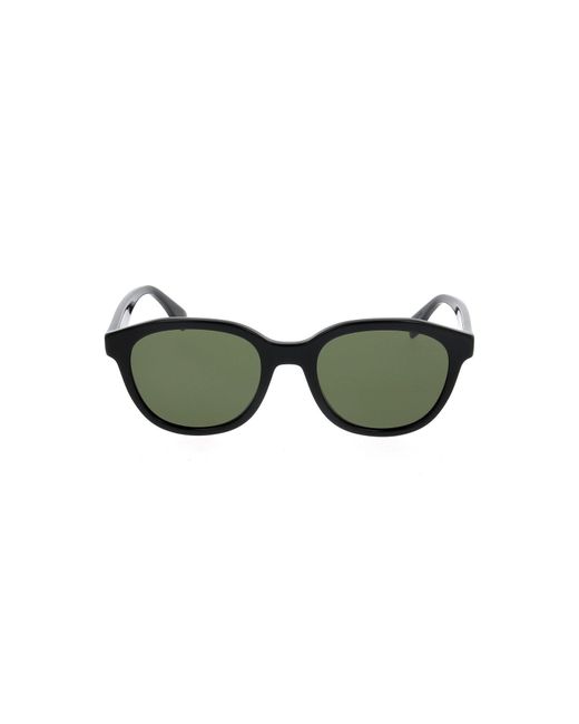 Fendi Green Round Frame Sunglasses