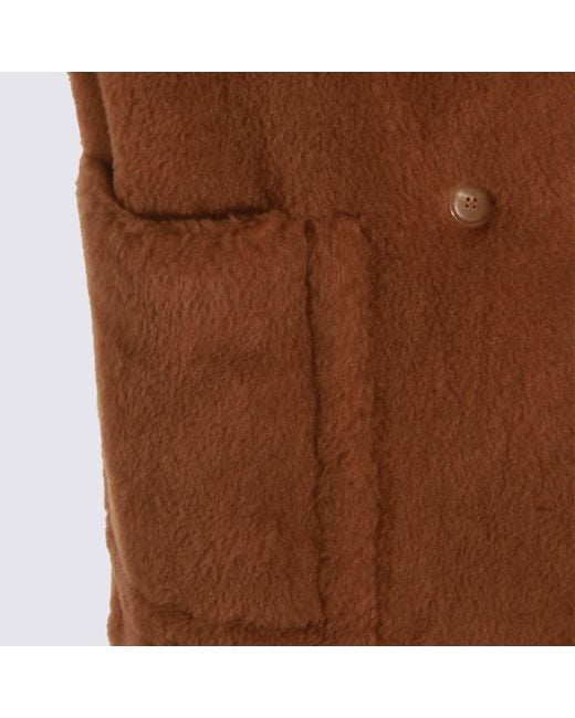 Max Mara Brown Camel Breda Coat